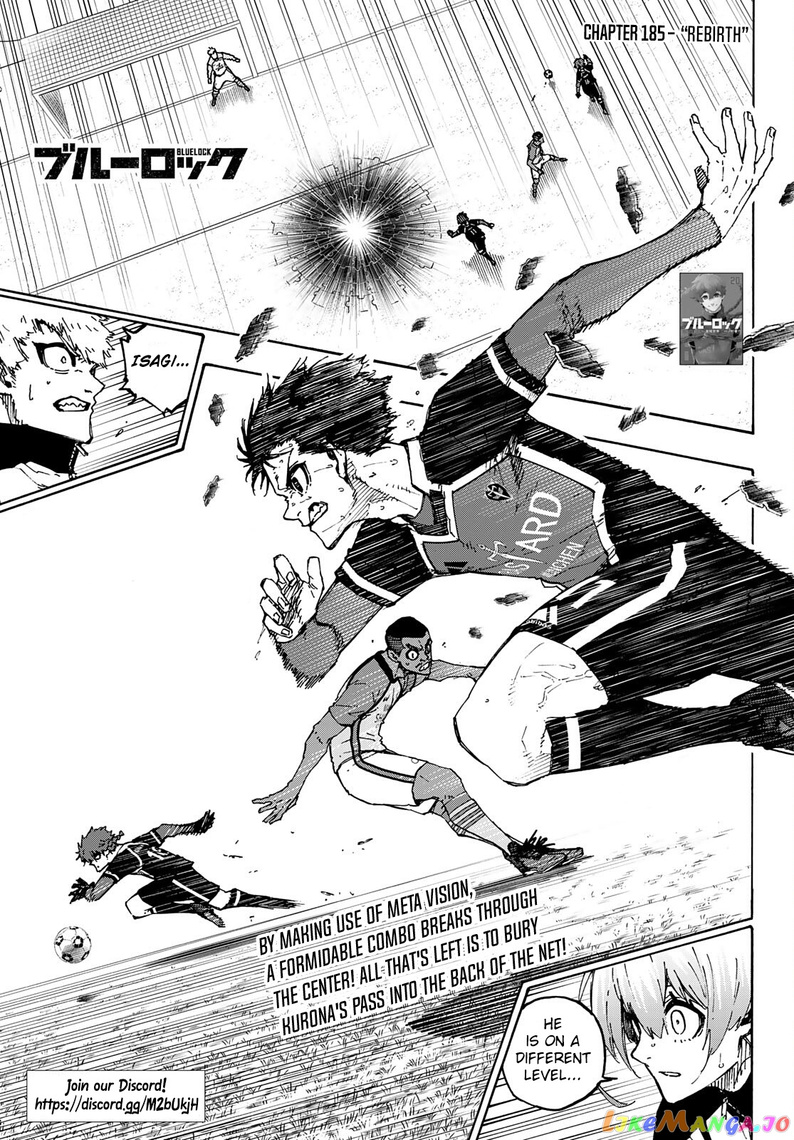 Blue Lock Chapter 185 image 02